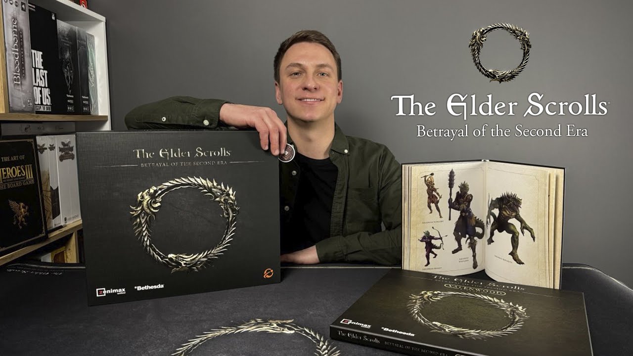 The Elder Scrolls: Betrayal Of The Second Era - распаковка All-in pledge