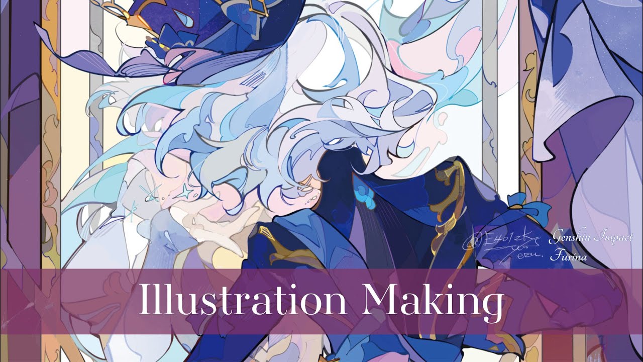 🫧Illustration Making🍰　原神／Genshin Impact／フリーナ