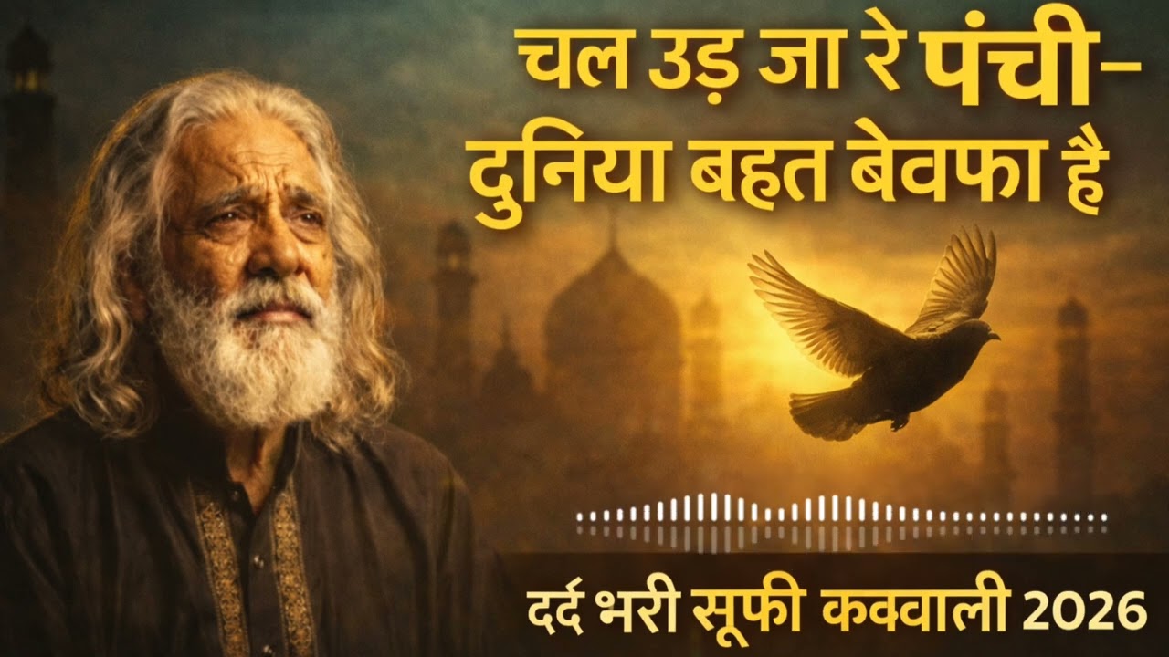 चल उड़ जा रे पंछी – दुनिया बहुत बेवफा है | दर्द भरी सूफी कव्वाली 2026 🔥
