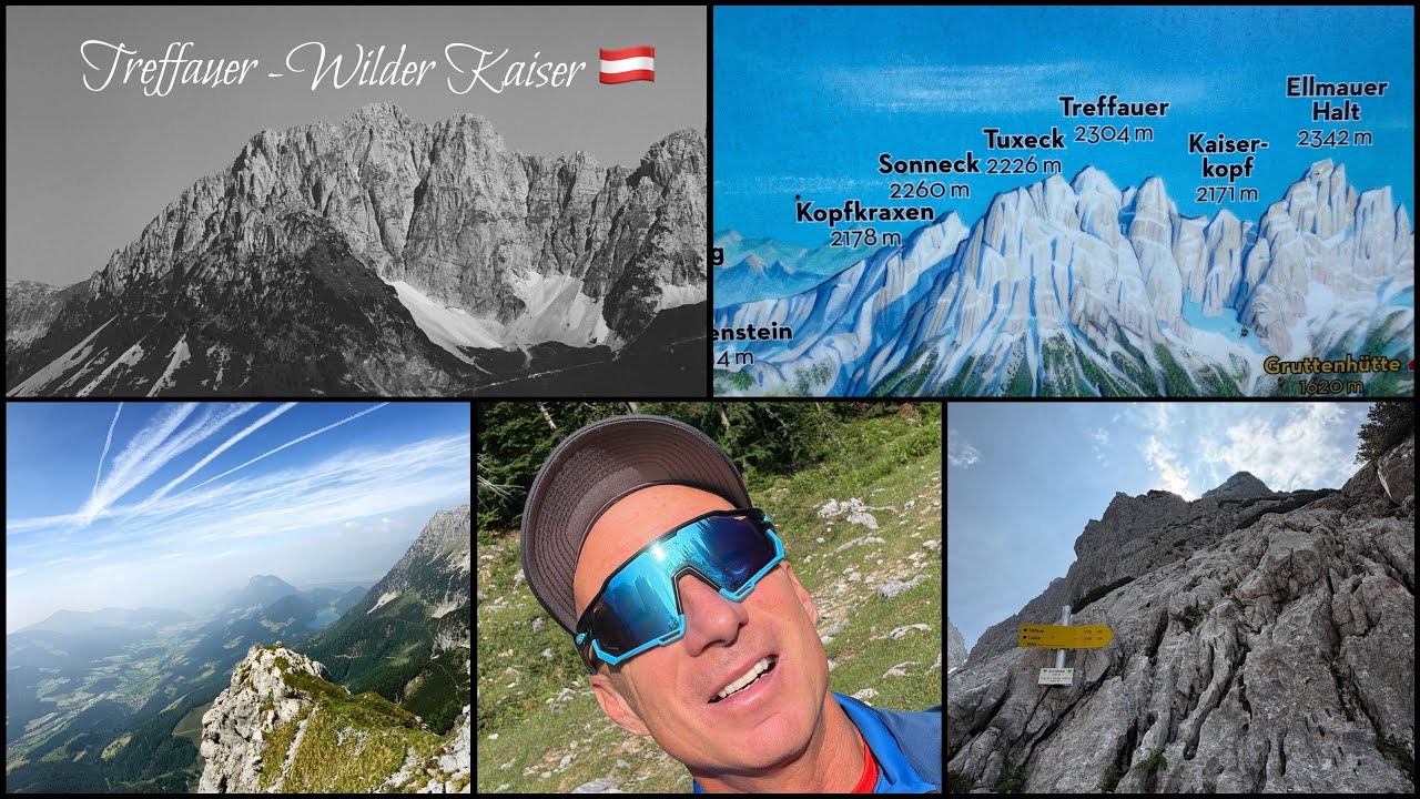 (Kurzversion) heikle Treffauer Bergtour - Wilder Kaiser Gebirge - Tirol - &Ouml;sterreich 🇦🇹