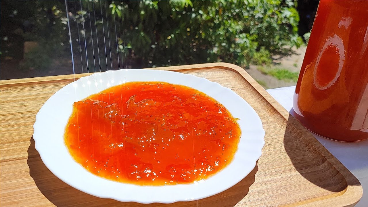 مربى المشمش🍊 طريقة تحضيره وحفظه من السنة للسنة بدون نشر بالشمس مضمونة وصحيحة 💯
