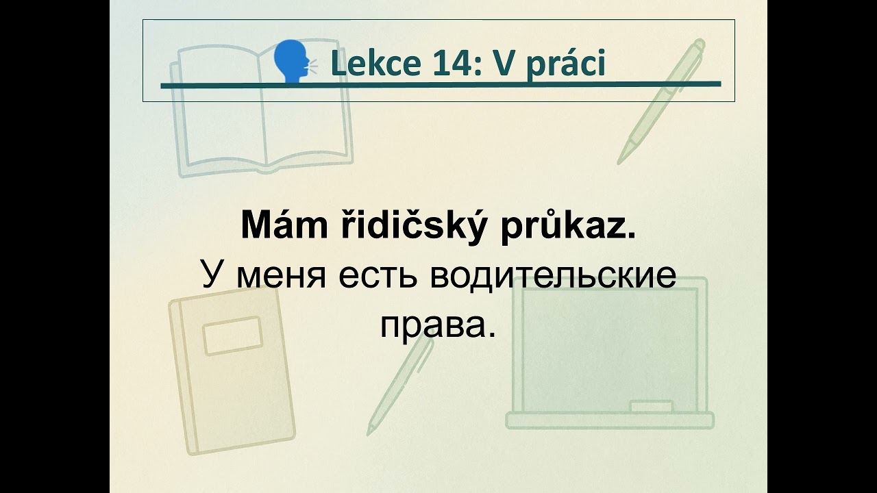 📚 Mini kurz češtiny – Den 5