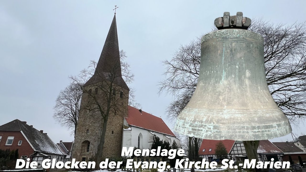 Menslage I Evang. Kirche St.-Marien I Präsentation der Glocken