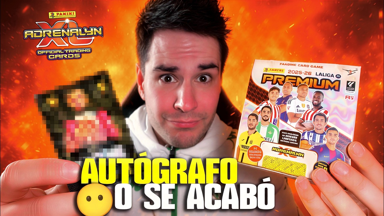 AUTÓGRAFO ORIGINAL o DEJO ADRENALYN 25/26 🔥