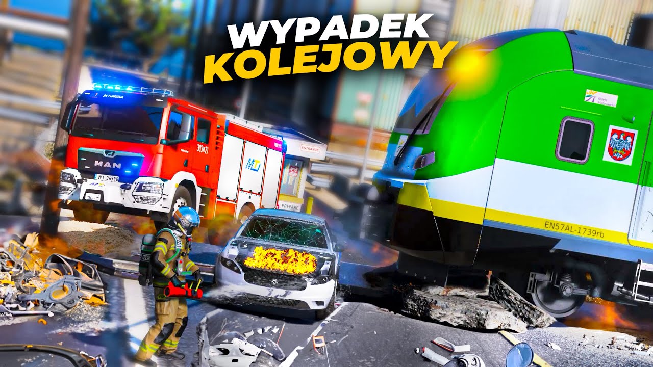 Polska Straż Pożarna -  Ta Decyzja Spowodowała Katastrofę😞| GTA V