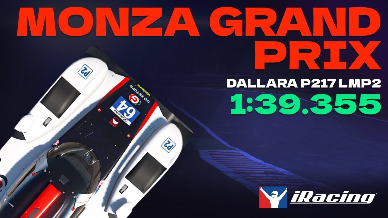 iRacing | Dallara P217 - Monza GP - IMSA - 2025 S2 Week 7 | Hotlap