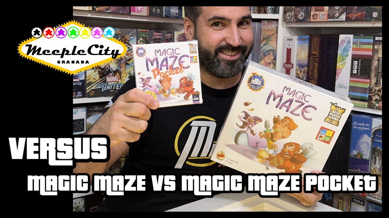 VERSUS  - MAGIC MAZE POCKET vs MAGIC MAZE