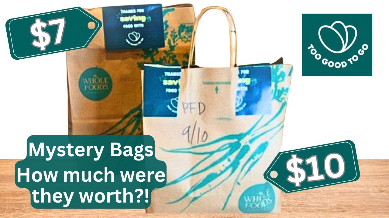 I was Surprised by Mystery Bags I Scored on Too Good To Go app! #toogoodtogo #foodwaste #mysterybag