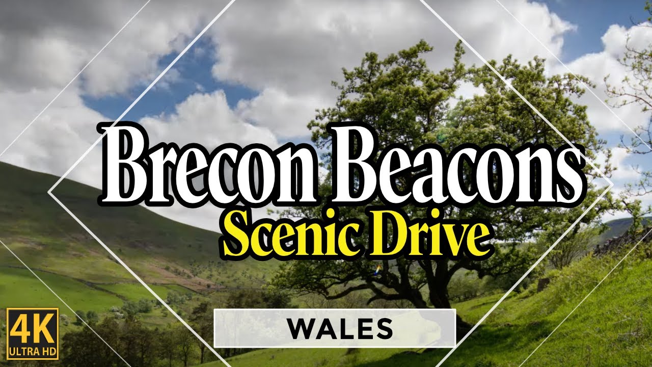 Scenic Drive in Brecon Beacons, Wales (with GPS Coordinates)