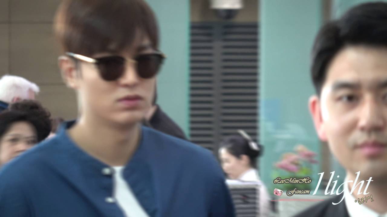 Lee Min Ho 20160413 Incheon Airport 중국 베이징 출국