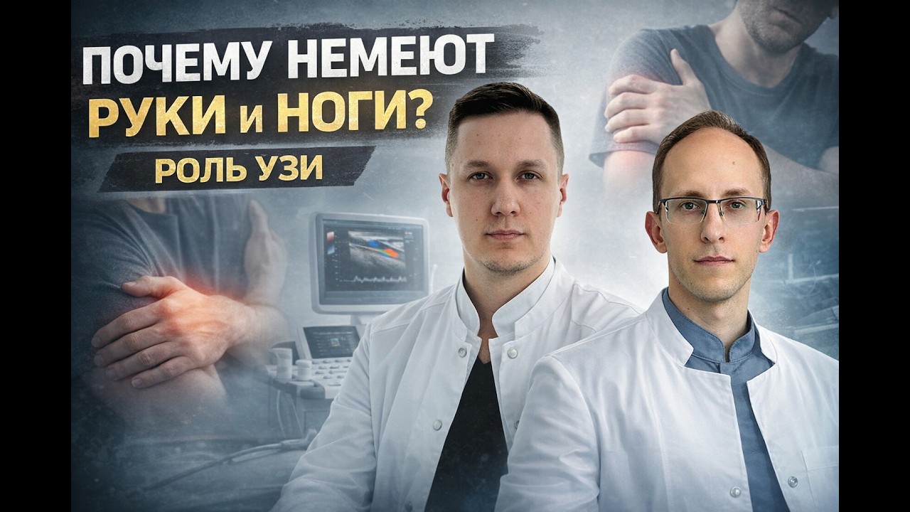 УЗИ периферических нервов. Как найти причину онемения?