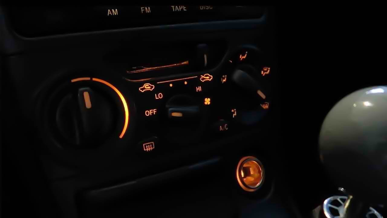 DIY LED Climate Control Swap | Toyota Celica