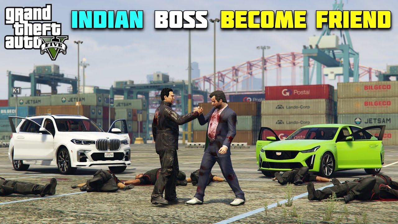 GTA 5 : INDIAN BOSS BECOME MICHAEL'S FRIEND || BB GAMING