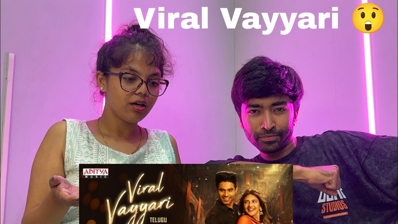 Viral Vayyari Telugu Video REACTION Junior movie kireeti Sreeleela DSP