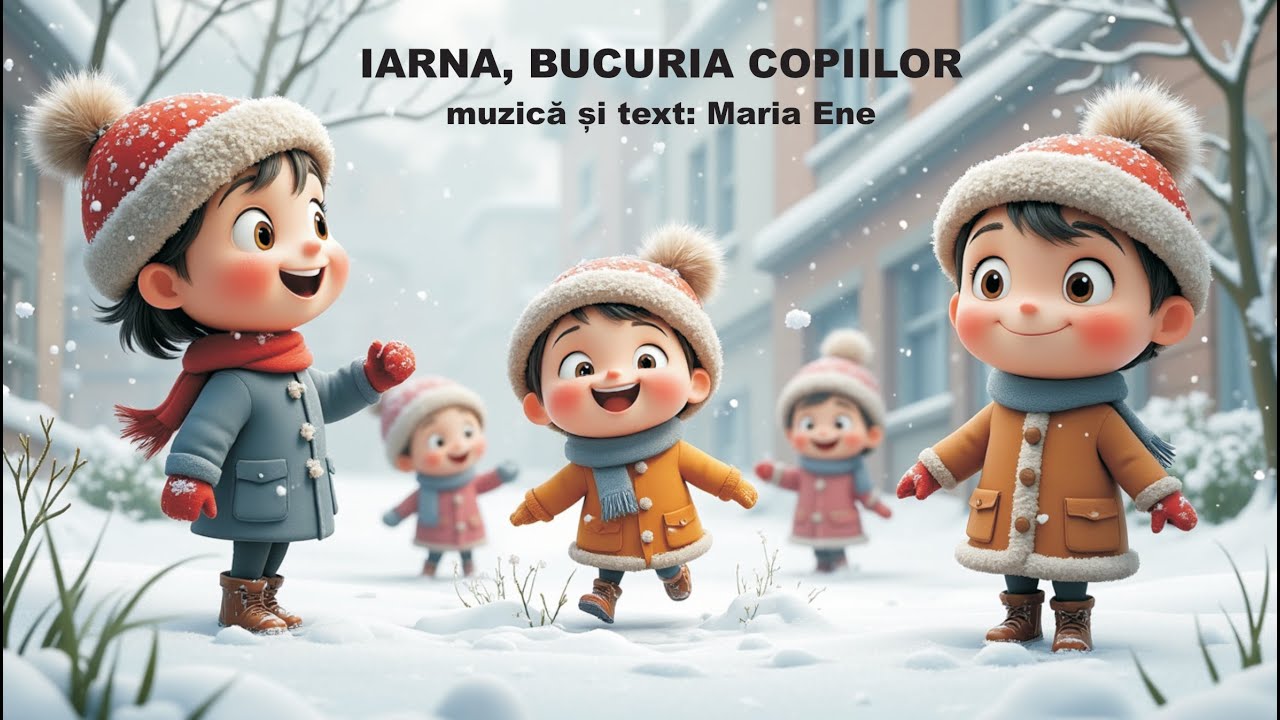 IARNA, BUCURIA COPIILOR