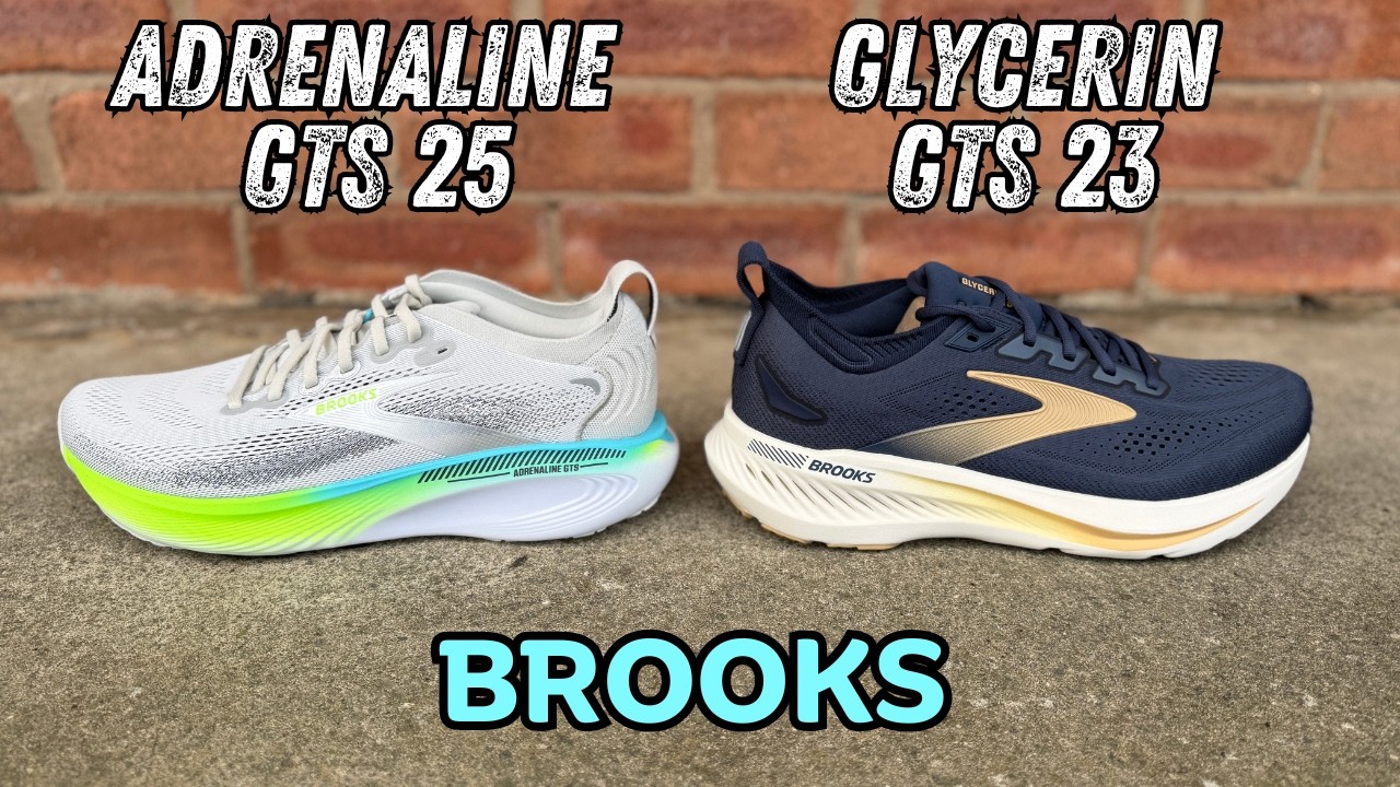 Glycerin GTS 23 vs Adrenaline GTS 25 - Brooks Stability Battle