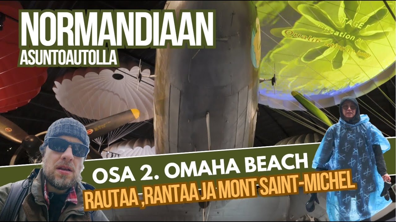 Omaha beach ja rautaa museoissa. Normandian maihinnousun paikoille. Osa 2.