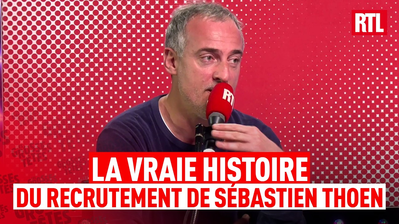 Comment Sébastien Thoen a-t-il été recruté aux Grosses Têtes ?