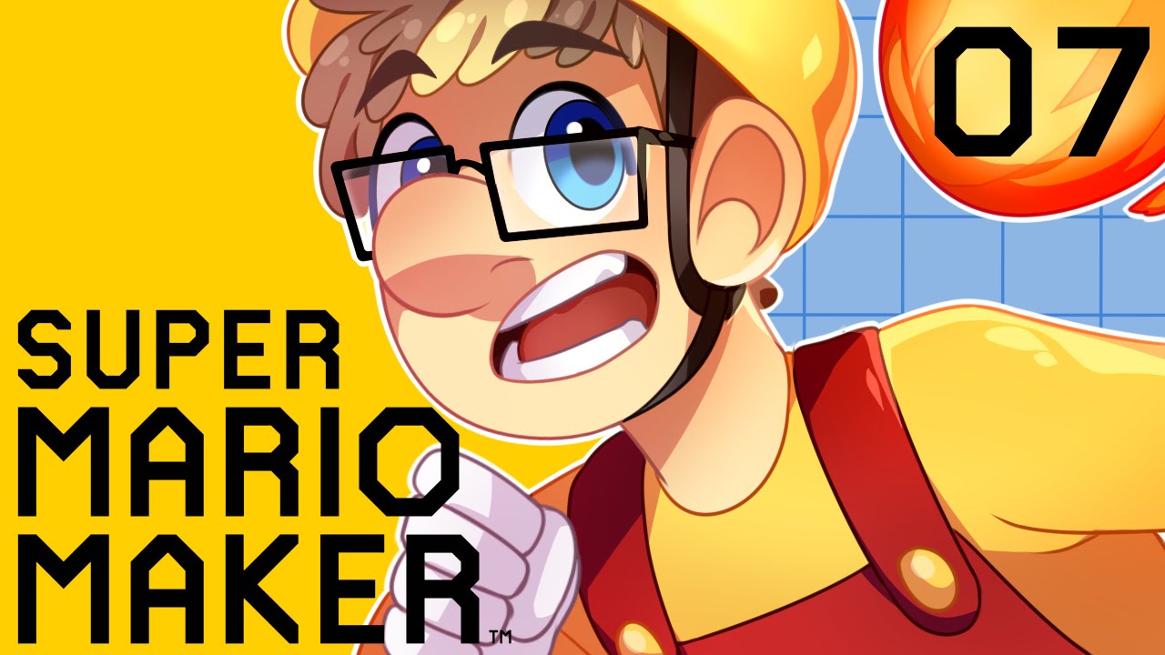 Super Mario Maker Gameplay Part 7 - Lanky Mario