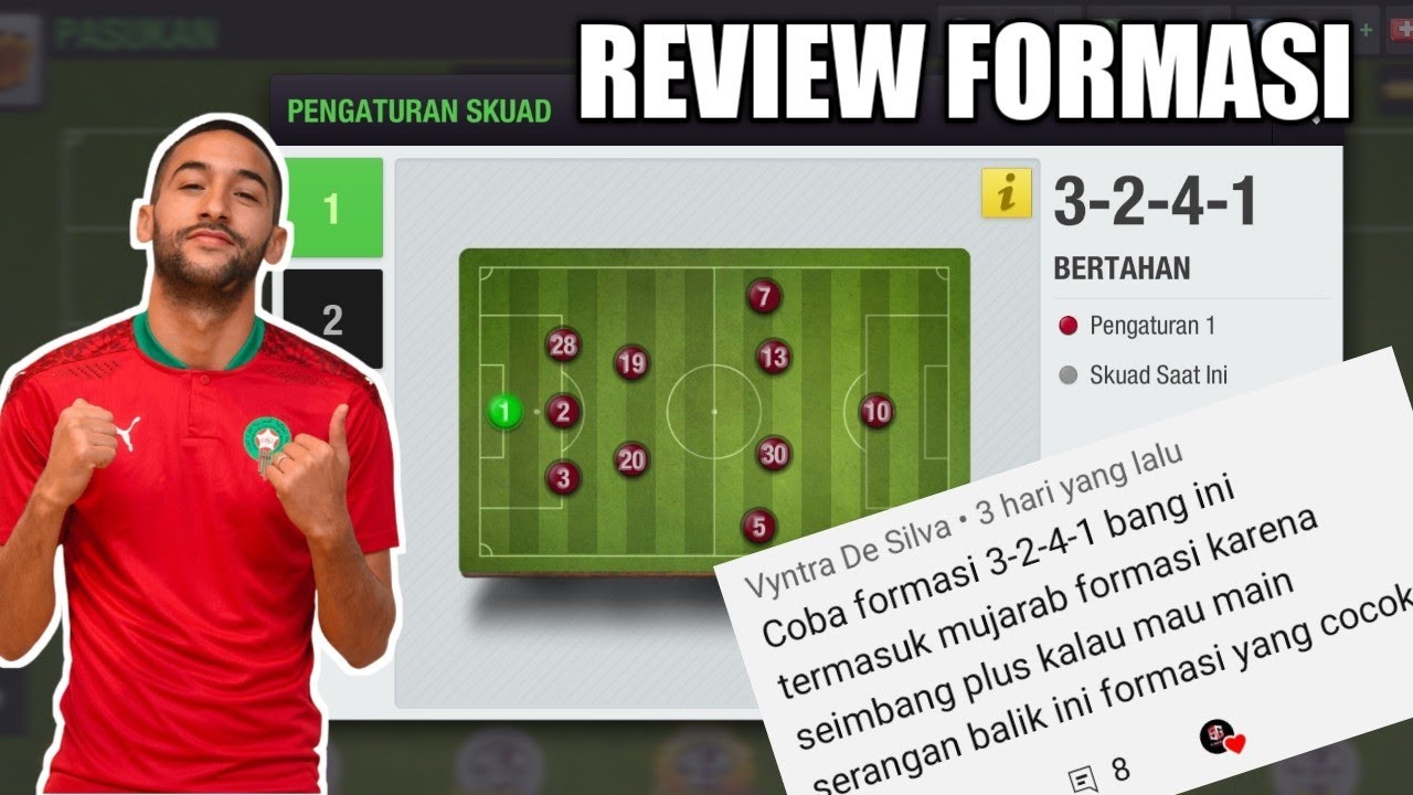 REVIEW FORMASI 3241 DARI VIEWER SIGENIUS !!! SETANGGUH APA INI FORMASI?! TOP ELEVEN 2023