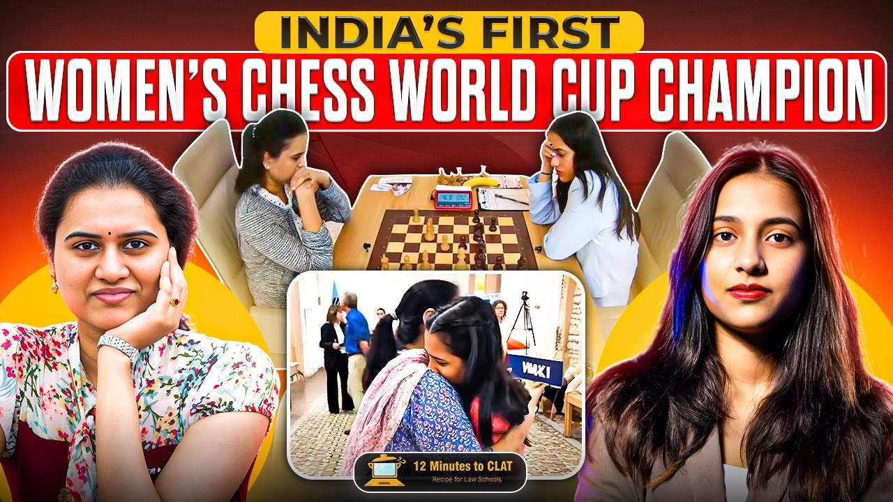 Divya Deshmukh - India's First Woman to Win the Chess World Cup I Current Affairs I Keshav Malpani
