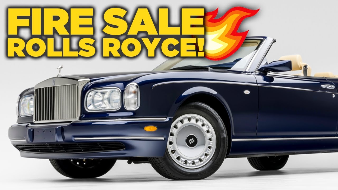 The FIRE SALE Rolls Royce!