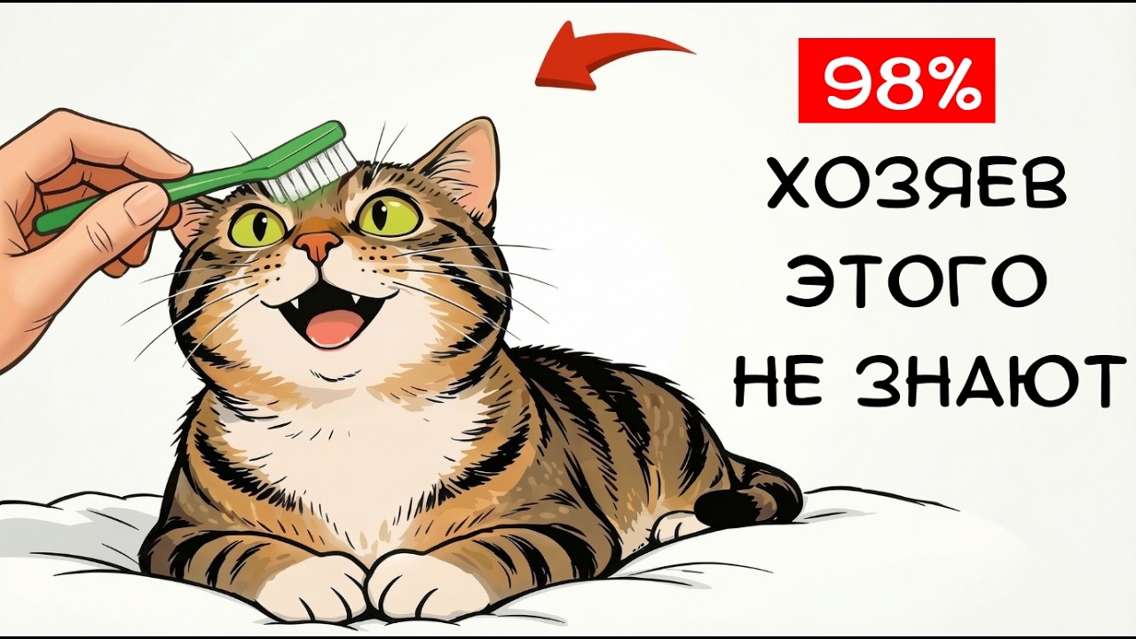 Твой кот счастлив? 7 простых вещей которых он тихо ждёт от тебя