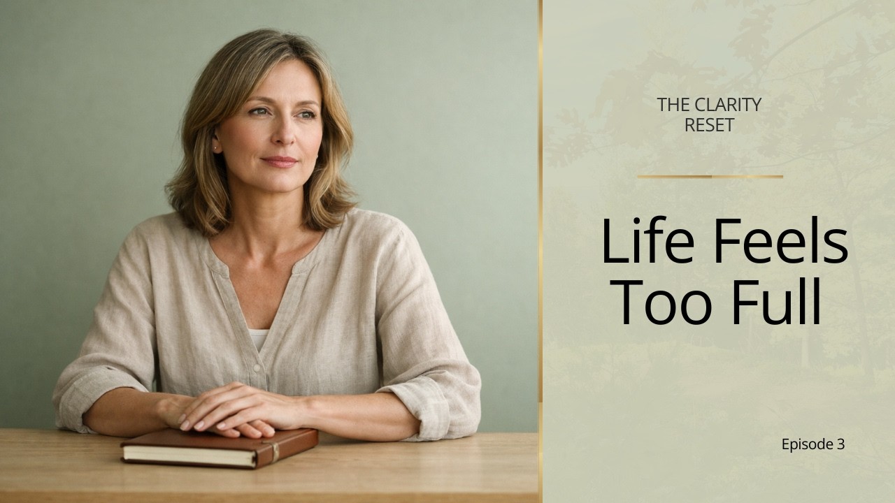 The Clarity Reset System | When Life Feels Too Full