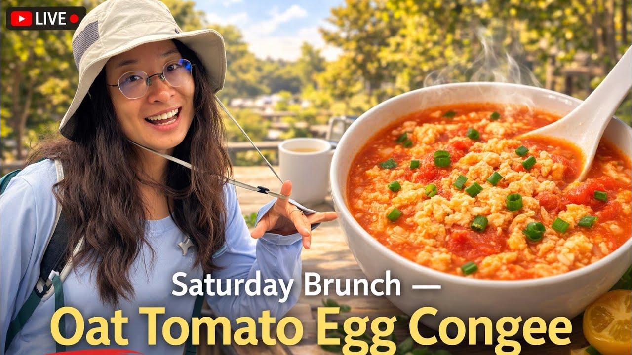 You Won’t Believe Oats Taste This Good | Chinese Tomato Egg Congee LIVE