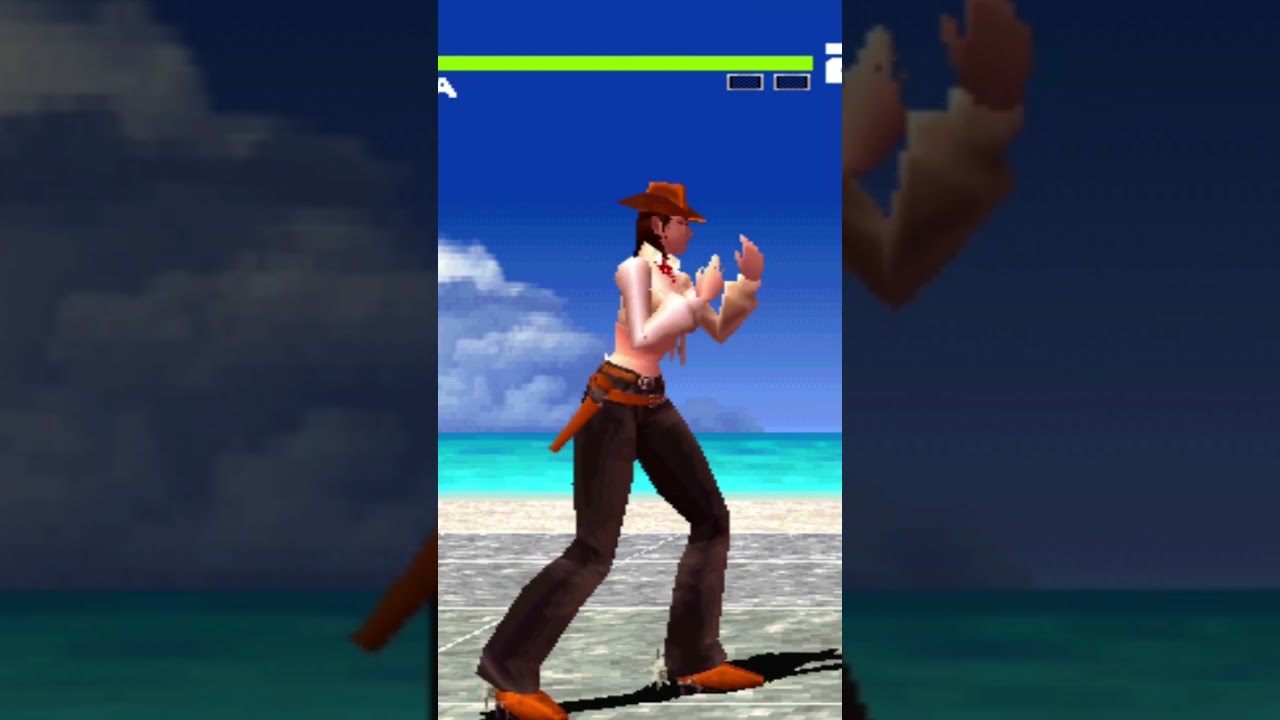 Dead Or Alive PS1 All Tina Armstrong Costumes
