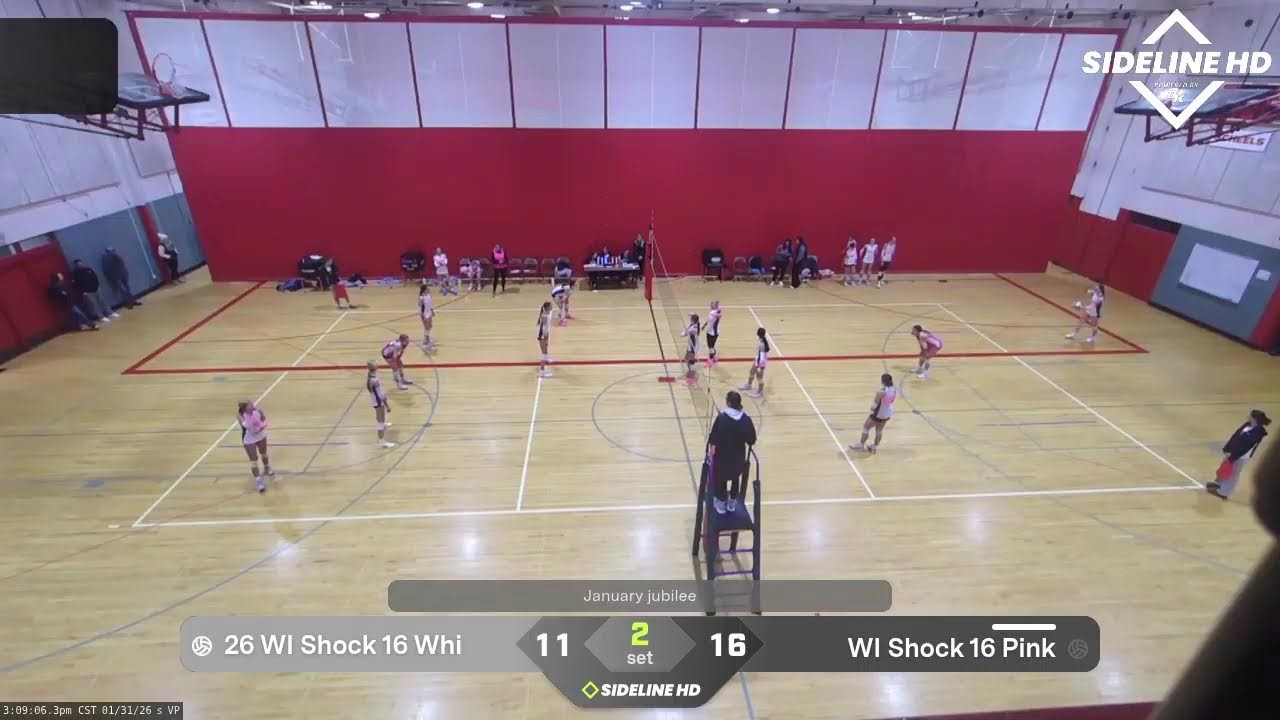 26 WI Shock 16 Whi @ WI Shock 16 Pink (2026.01.31)