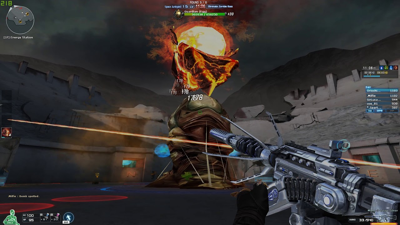 Crossfire ZM Ranked Space Junkyard Stage 15