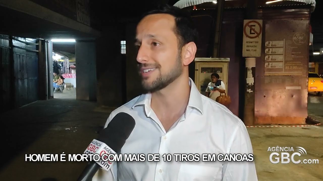 CANOAS | Homem &eacute; morto com mais de 10 tiros na Esta&ccedil;&atilde;o Mathias Velho