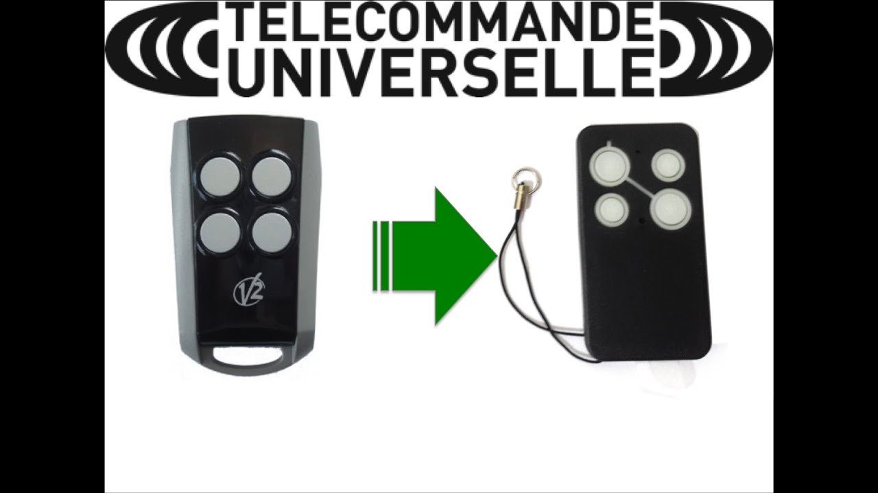 Copie de la télécommande V2 PHOENIX avec la télécommande copieuse V2 PHOENIX