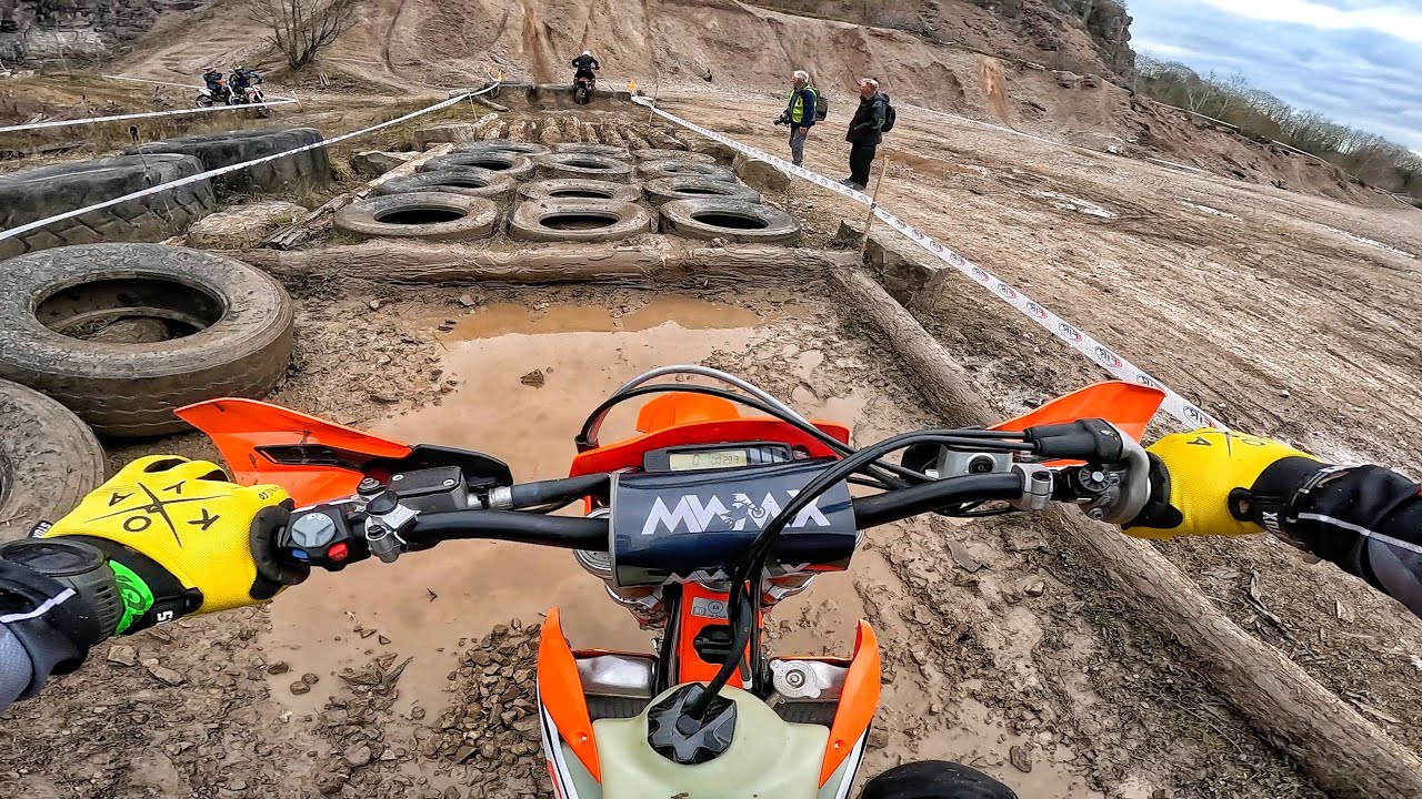 First Time Riding A Hard |Enduro Event (RAW LAP)