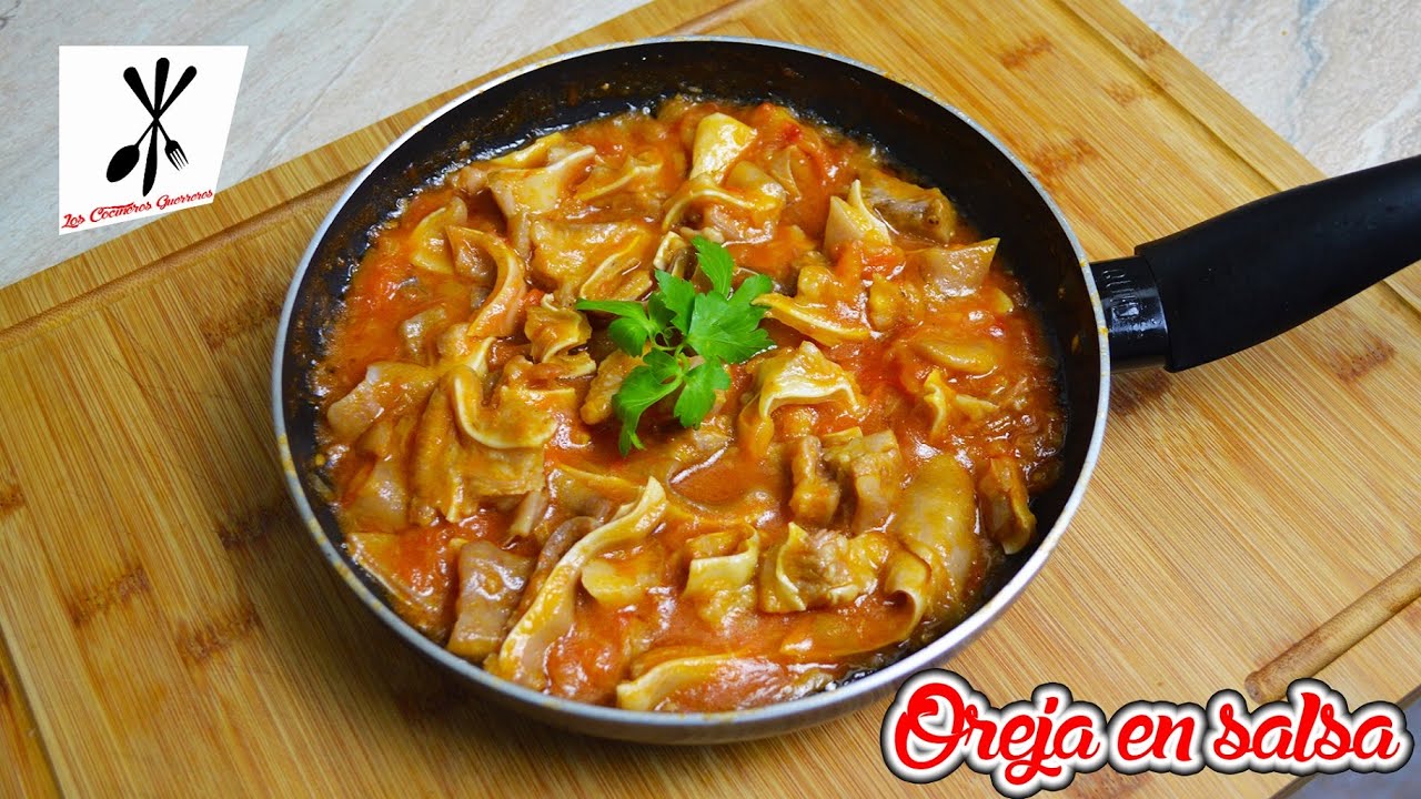 Oreja en salsa casera 👨‍🍳 // Tapa o entrante facilón!