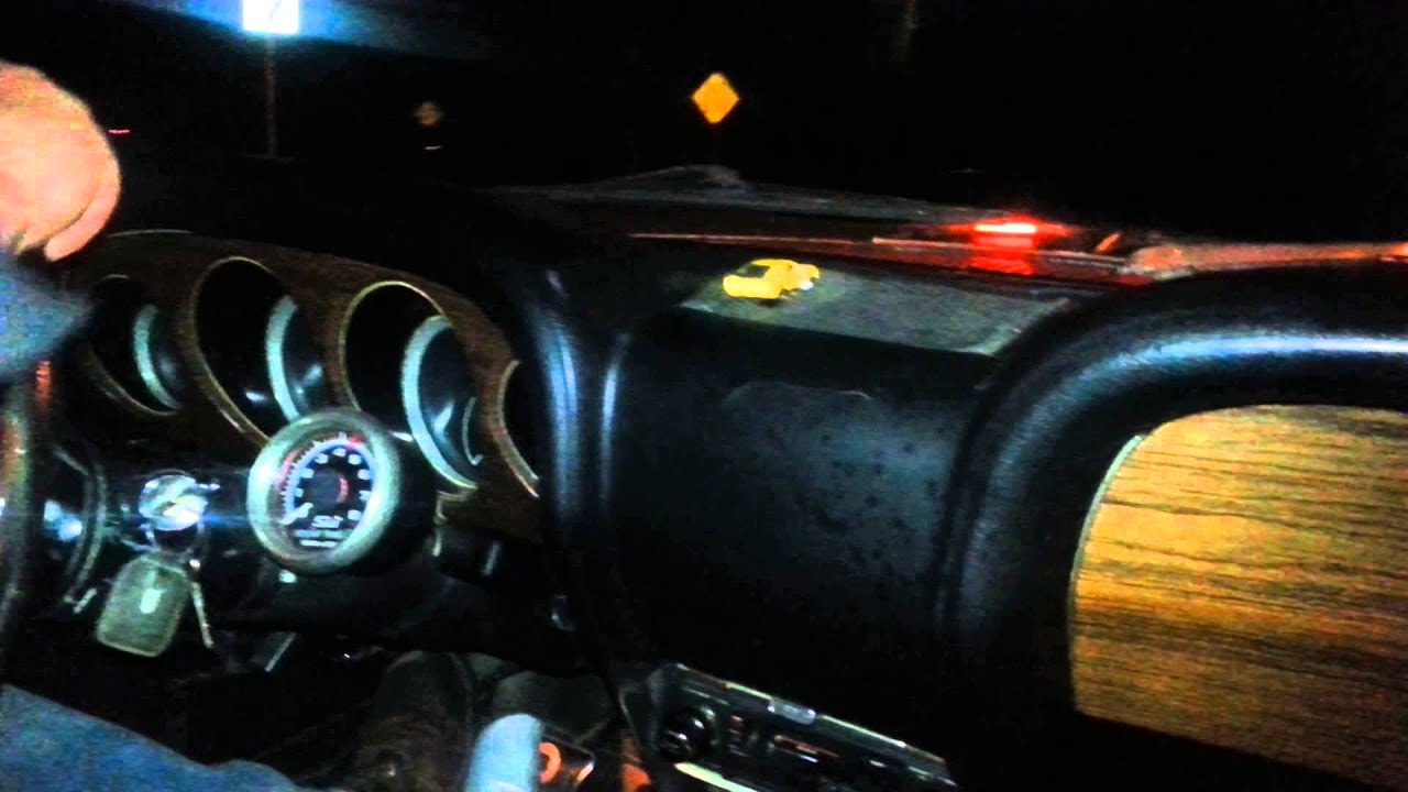 1970 MACH 1 Mustang acceleration