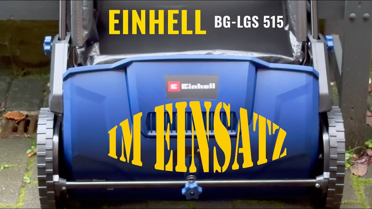 EINHELL BG-LGS 515 Laub- und Grassammler Teil 2 (im Einsatz)