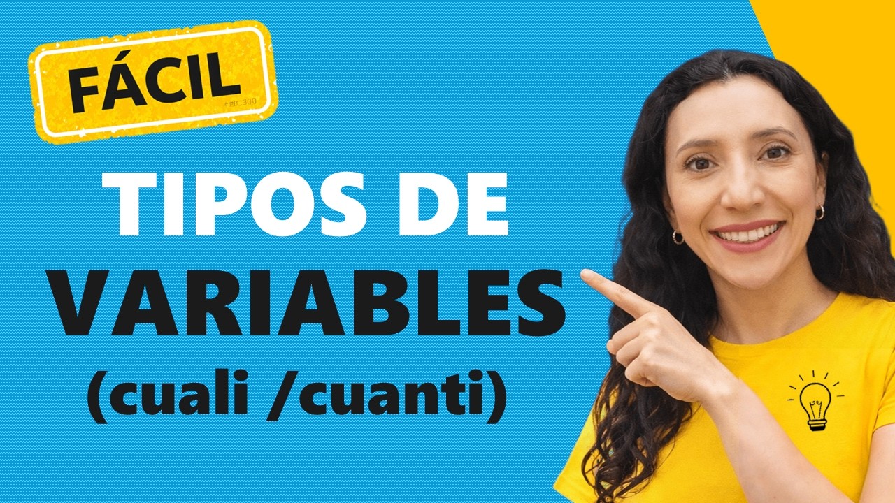 Tipos de variables Cuali y Cuanti - Investigar es fácil 😎