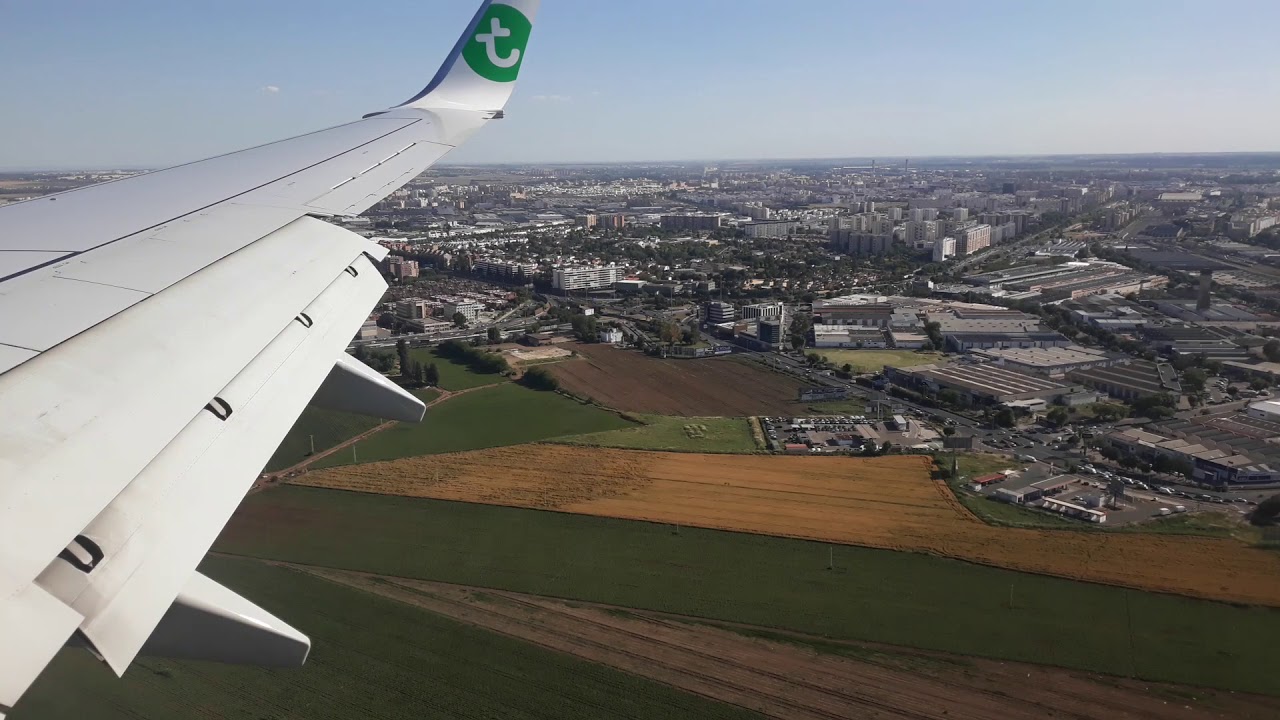 Boeing 737-800 - Transavia F-HTVF -  Landing in Sevilla SVQ