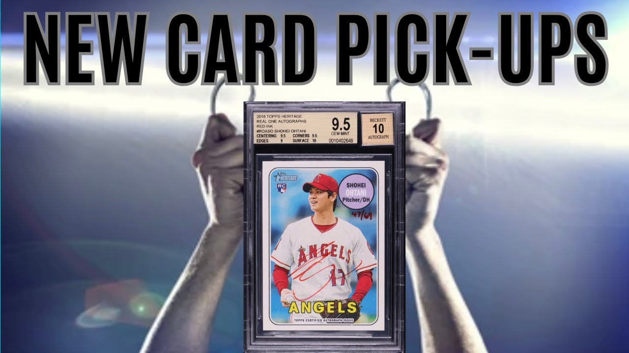 New Card Pick-Ups, Including The Biggest Card I’ve Ever Purchased!!!