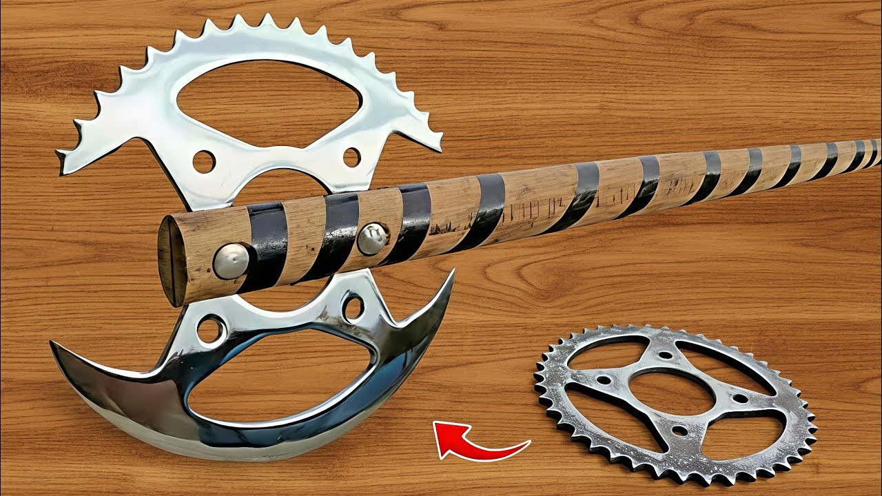 Chain Sprocket se Desi Farsa | Kulhadi kaise banaye | DIY Metal Tool | Chain Sprocket to Axe