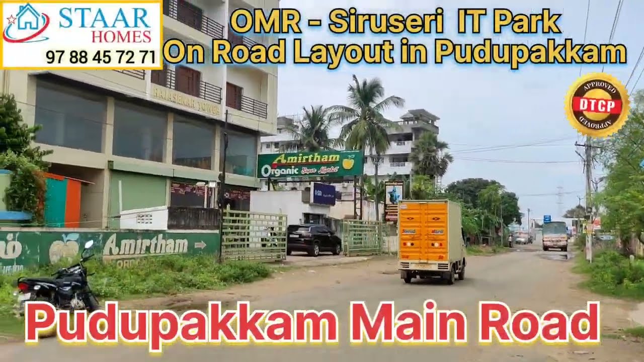 Low budget Plots for Sale in Chennai, OMR Siruseri IT Park Back side Pudupakkam #amargarden #plots