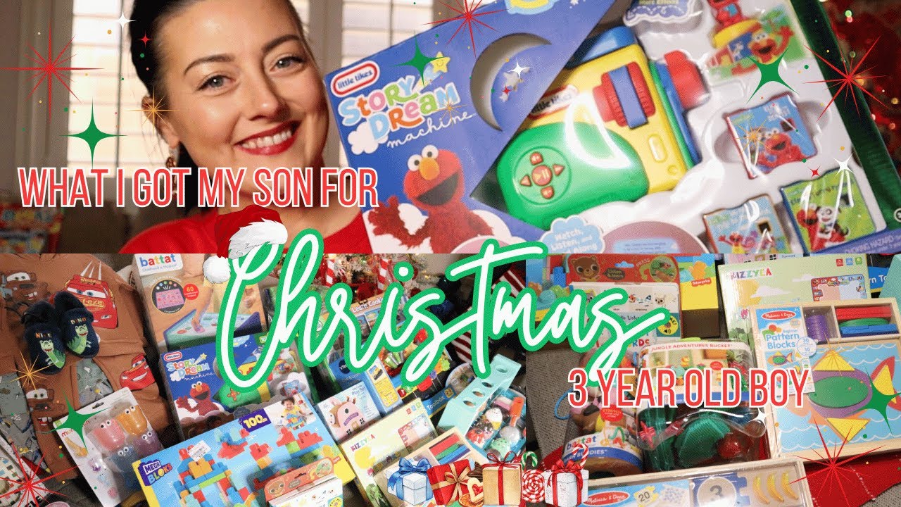 What I Got My Son for Christmas 2024 🎄| 3 Year Old Boy Gift Guide Ideas🎁