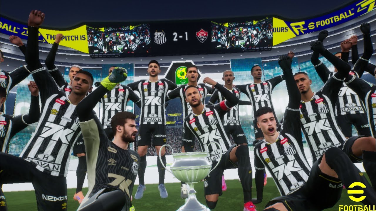 SANTOS CAMPEÃO BRASILEIRO no Efootball | Ep 5 | AO VIVO 🔴