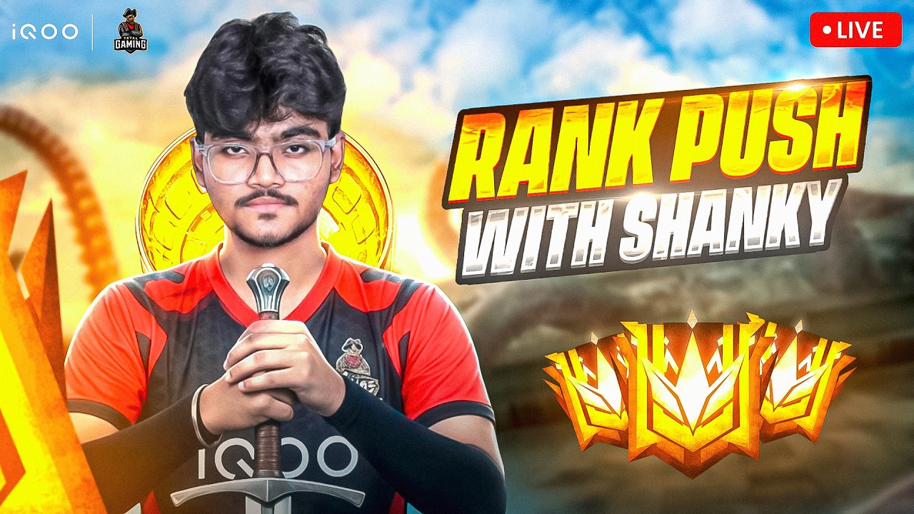 1st LIVE FROM BOOTCAMP Ft. iQOOTG SHANKY | #freefire #iQOOZ11x #iQOOTG