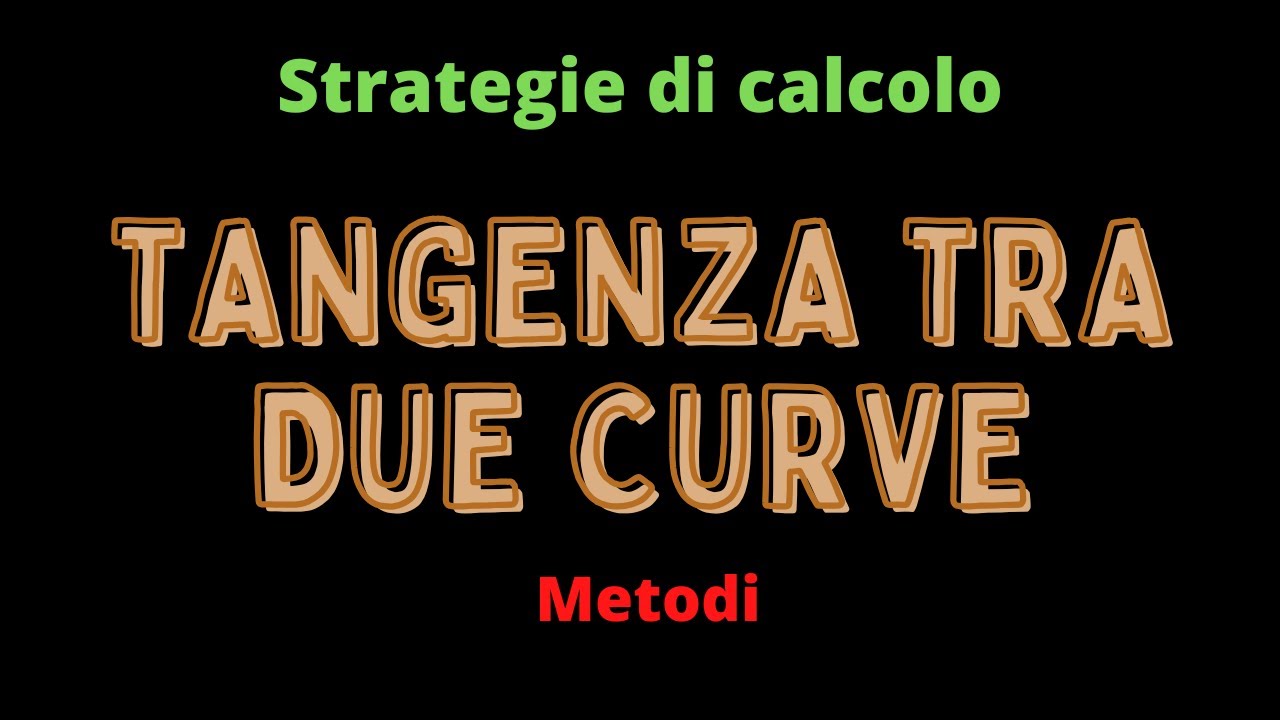 Tangenza tra due curve
