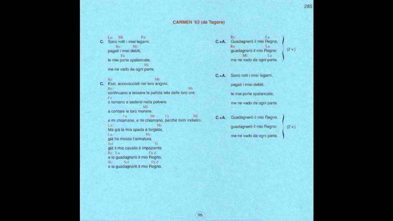 Carmen '63 - Kiko Arg&uuml;ello - Cammino Neocatecumenale