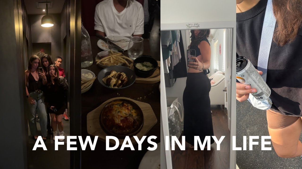 A FEW DAYS IN MY LIFE *dinners, workouts, wonderland, etc*