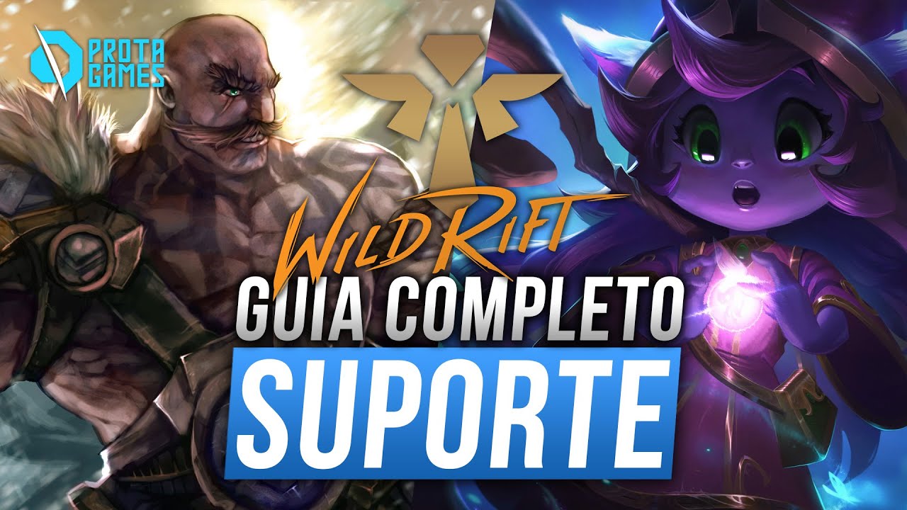 COMO JOGAR DE SUPORTE NO WILD RIFT - GUIA COMPLETO - LOL MOBILE